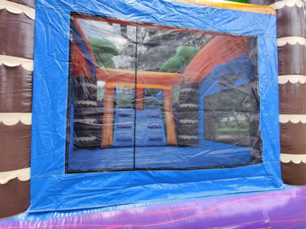 Tiki Plunge Dual Lane Bounce House deep pool (wet or dry) - Image 2