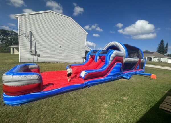 50 Ft Baja obstacle course dual lane slides wet/dry - Image 2