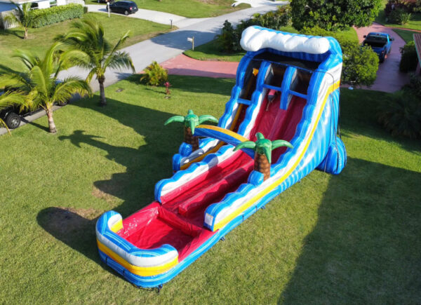 Rip Curl Dual Lane Waterslide 22 FT XL deep pool - Image 2